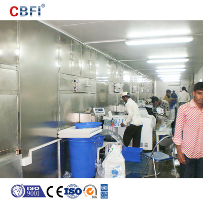 중동 두바이에서 7개 세트를 위한 CBFI CV3000 아이스 큐브 기계 3 톤