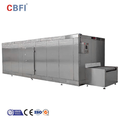 당근 큐브 Iqf 폭발 플래시 급속 냉동 기계 Iqf 터널 냉동고