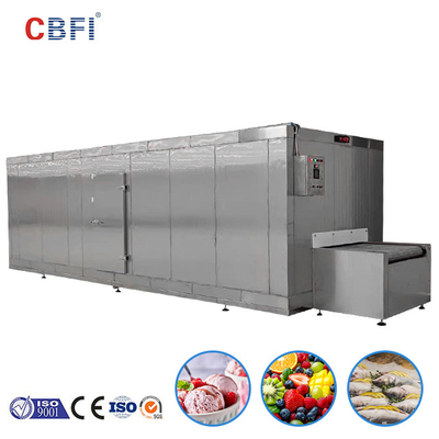 Iqf 빠른 터널 냉장고 냉동 과일 채소 식품 제조 장비