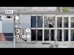 화학적 냉각을 위한 레이크 시스템 플레이크 제빙기