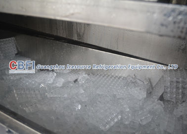 냉각된/물 쉬운 청결한 공기는 제빙기, 산업 얼음 만드는 기계를 냉각했습니다