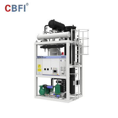 CBFI는 골라냅니다 - 얼음 관 제작자 기계를 일 당 1 톤 얼음 생산 Capersity 실행하십시오