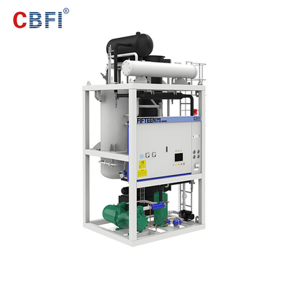 CBFI 프레온 체계 반 신비한 압축기를 가진 30 톤 얼음 관 기계