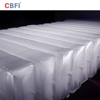 일 얼음 덩어리 당 CBFI BBI100 10 톤은 코일 관으로 기계화합니다